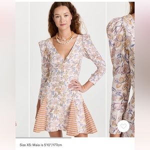 Alix of Bohemia Moira Gilded Lily Dress XS